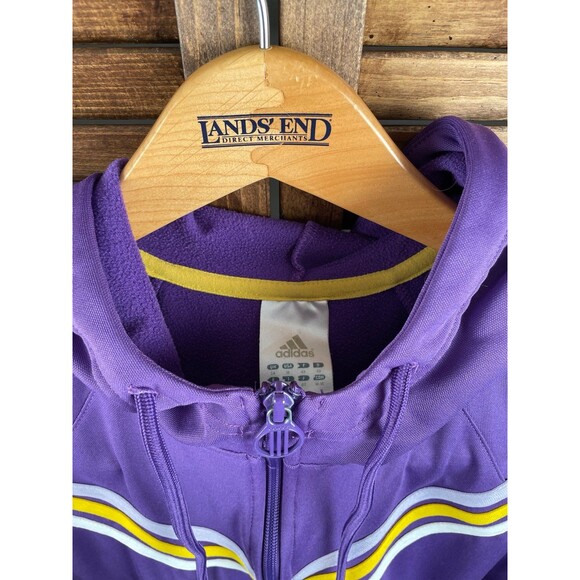 Women's Adidas Retro Zip Up Track Jacket US Size M - Picture 4 of 5